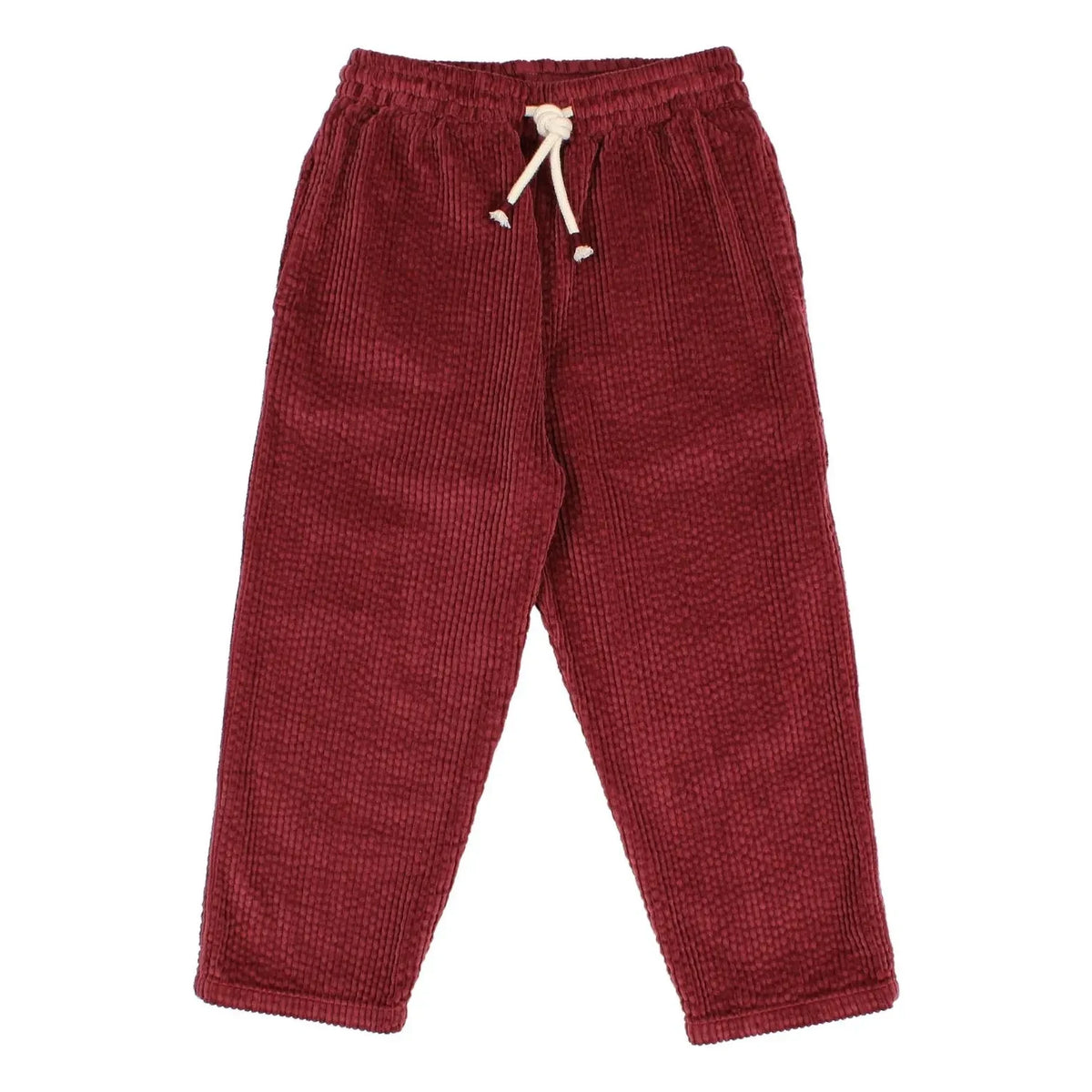 Búho - Cord Velvet Pants | Burgundy