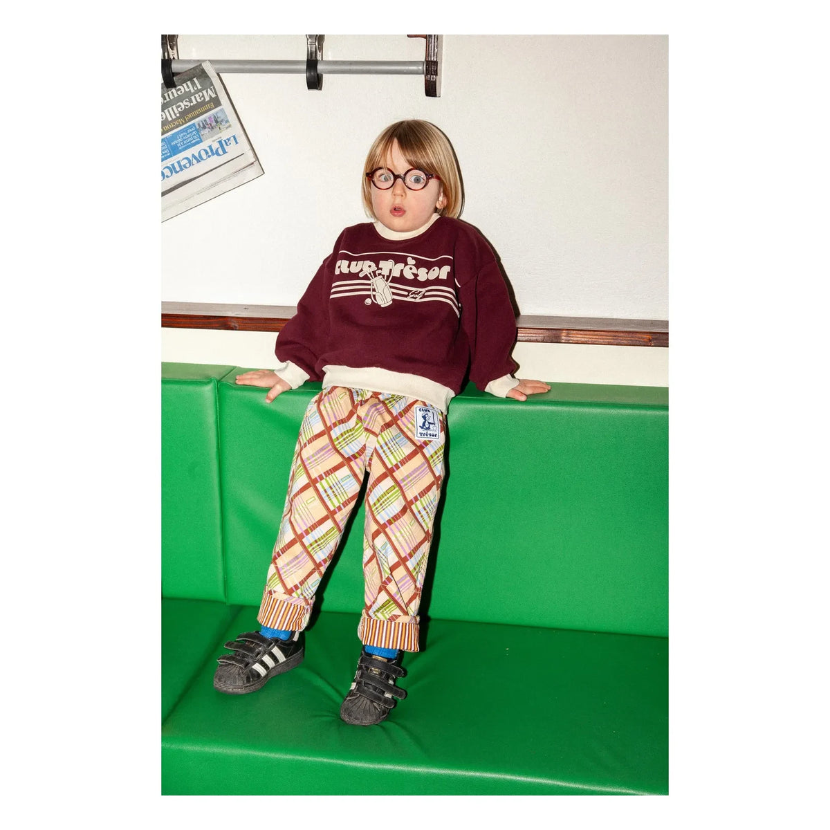 Club Trésor - Burgundy Golf sweatshirt