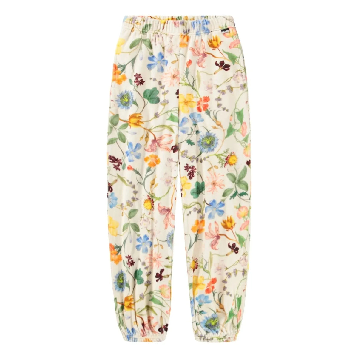 Molo - Adriana Floral Pattern Trousers | White