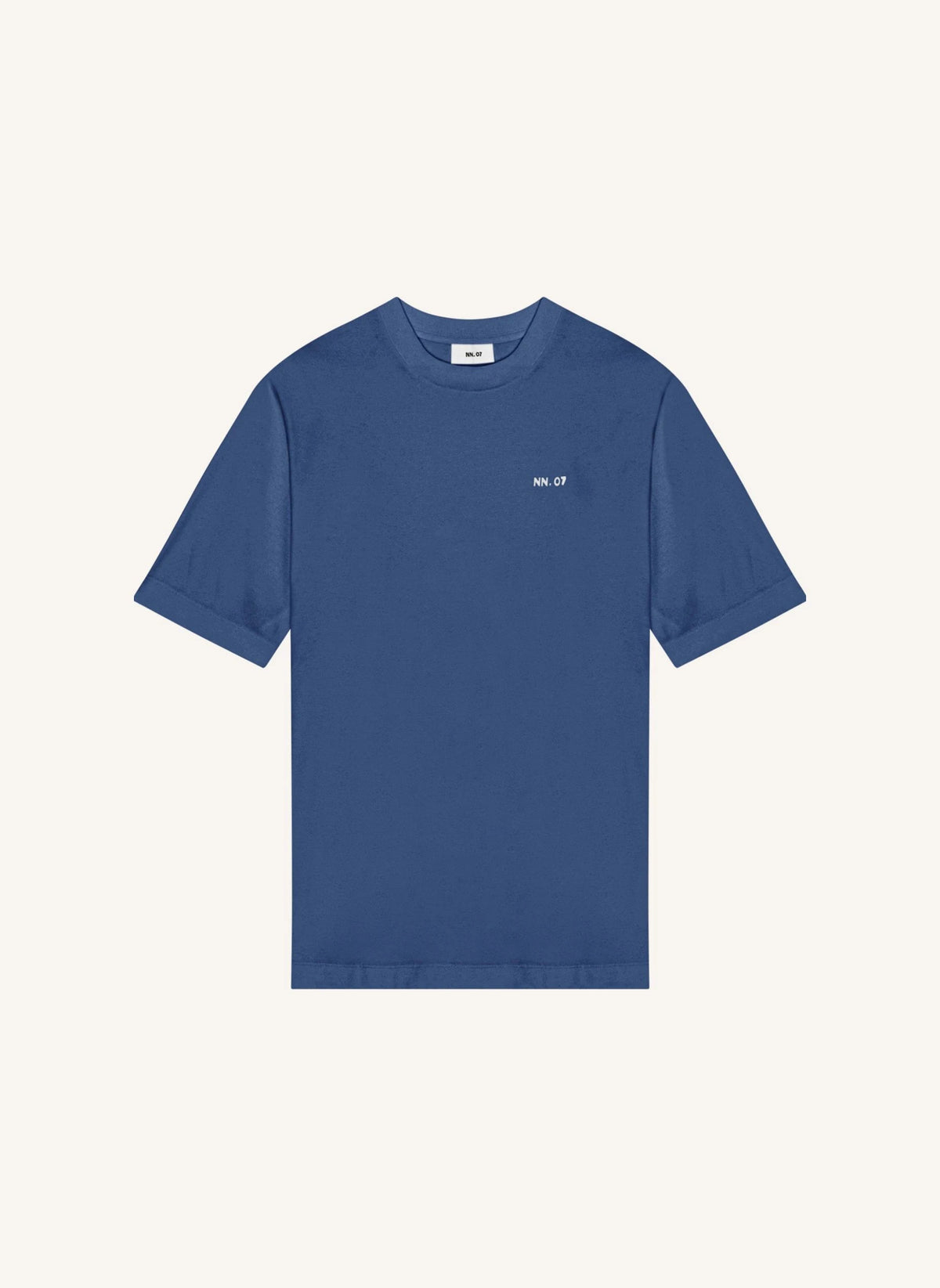 NN.07 - Nat Logo 3525 Organic Cotton T-shirt | Blue