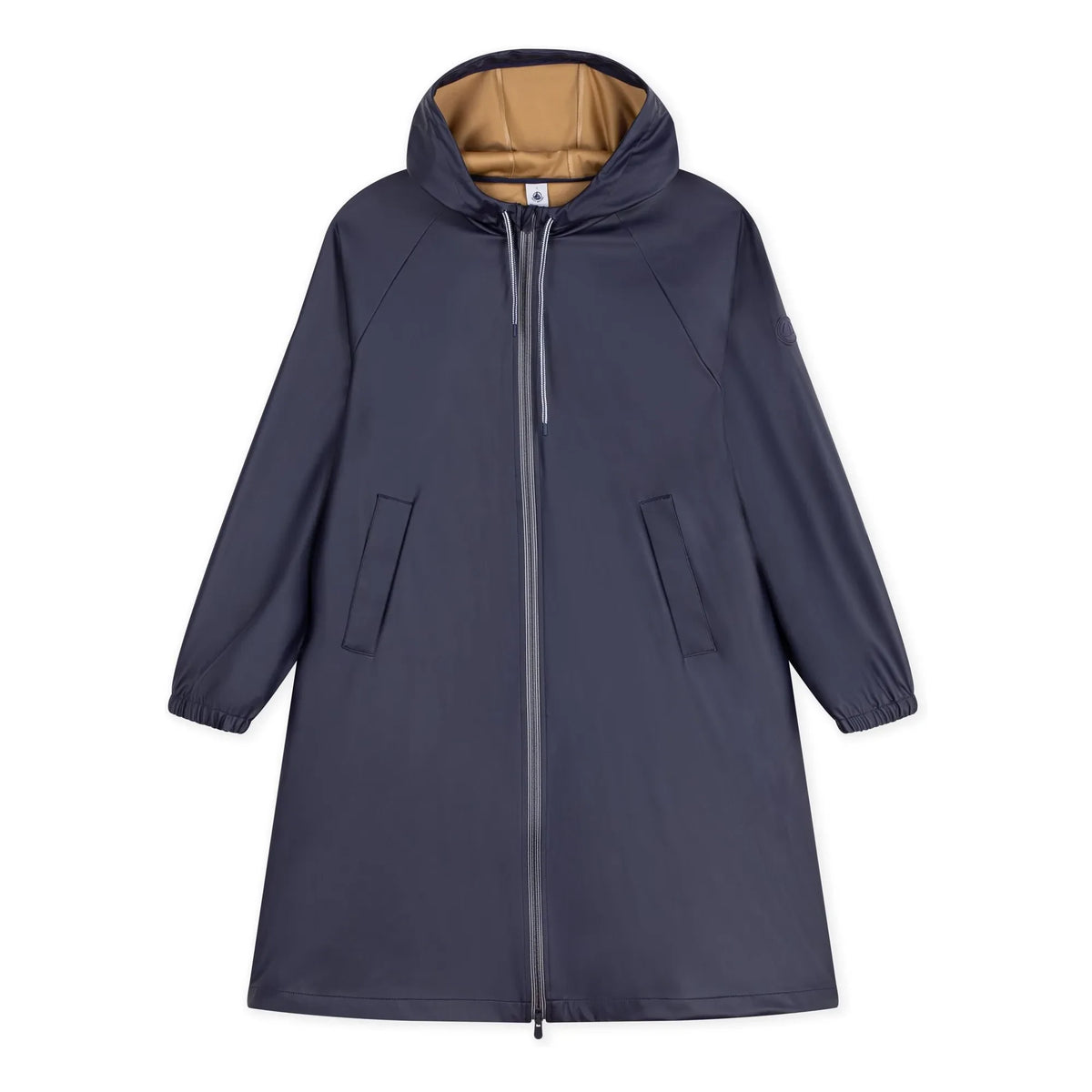 Petit Bateau - Long Iconic Raincoat | Navy