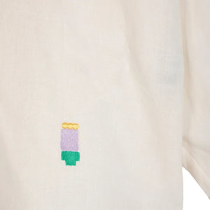 Bobo Choses - Organic cotton poplin shirt | Ecru