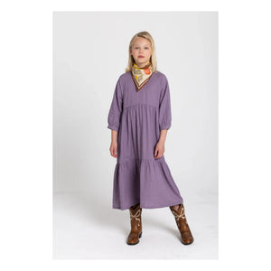 Hundred Pieces - Naya Checked Dress | Lavender