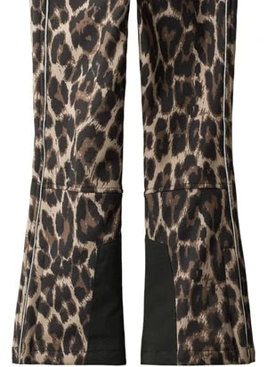 Molo - Harlie Leopard Ski Pants | Brown