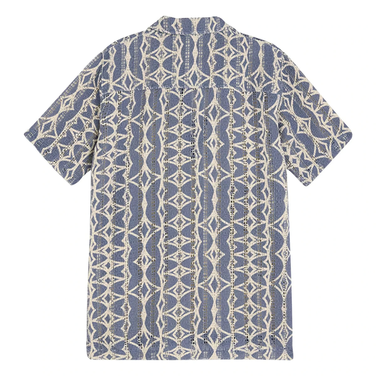 OAS - Arko Nuri Crochet Polo Neck Dress | Blue
