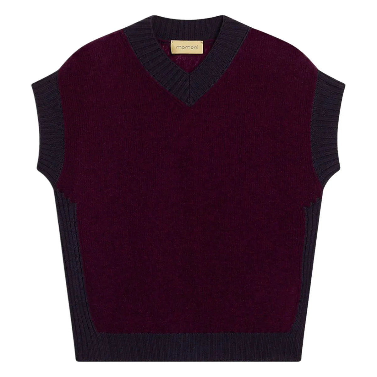 Momoni - Runa Wool Sweater | Burgundy