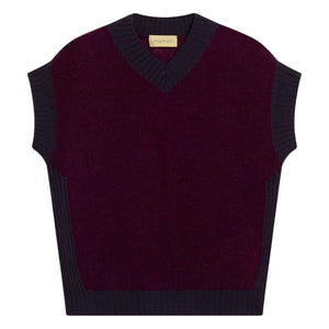 Momoni - Runa Wool Sweater | Burgundy