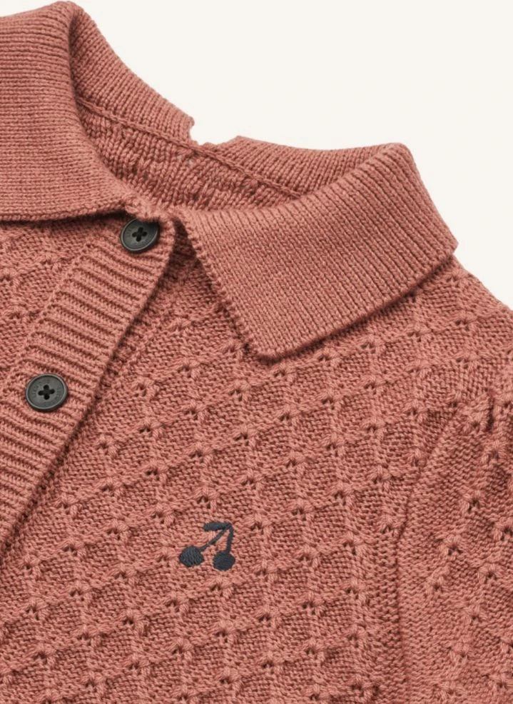 Liewood - Jane Embroidered Cardigan | Pink
