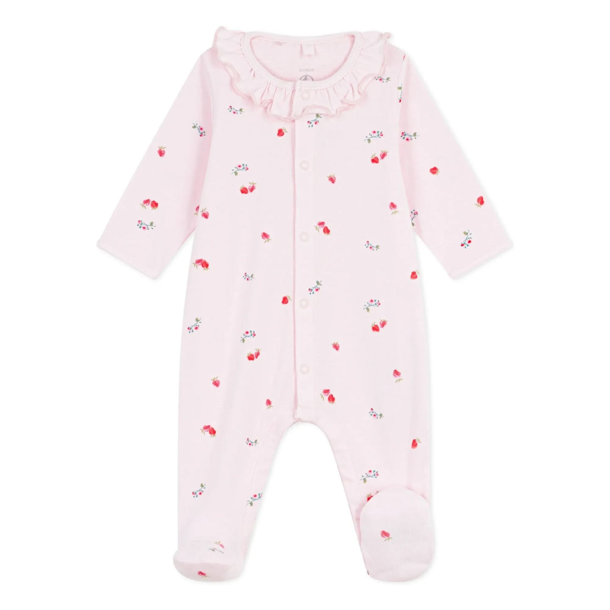 Petit Bateau - Organic Cotton Printed Dors Bien Pajamas | Pink
