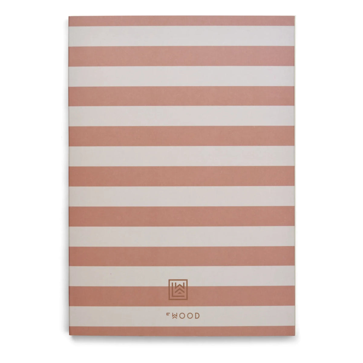 Liewood - A4 Jae Notebook | Striped Tuscany Rose/Sandy