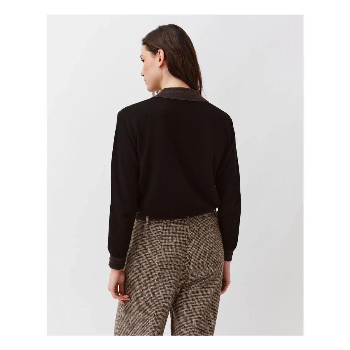 Diega - Polco Wool Sweater | Black