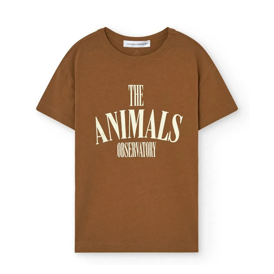 The Animals Observatory - Pupfish The Animals Observatory T-shirt Organic cotton | Brown