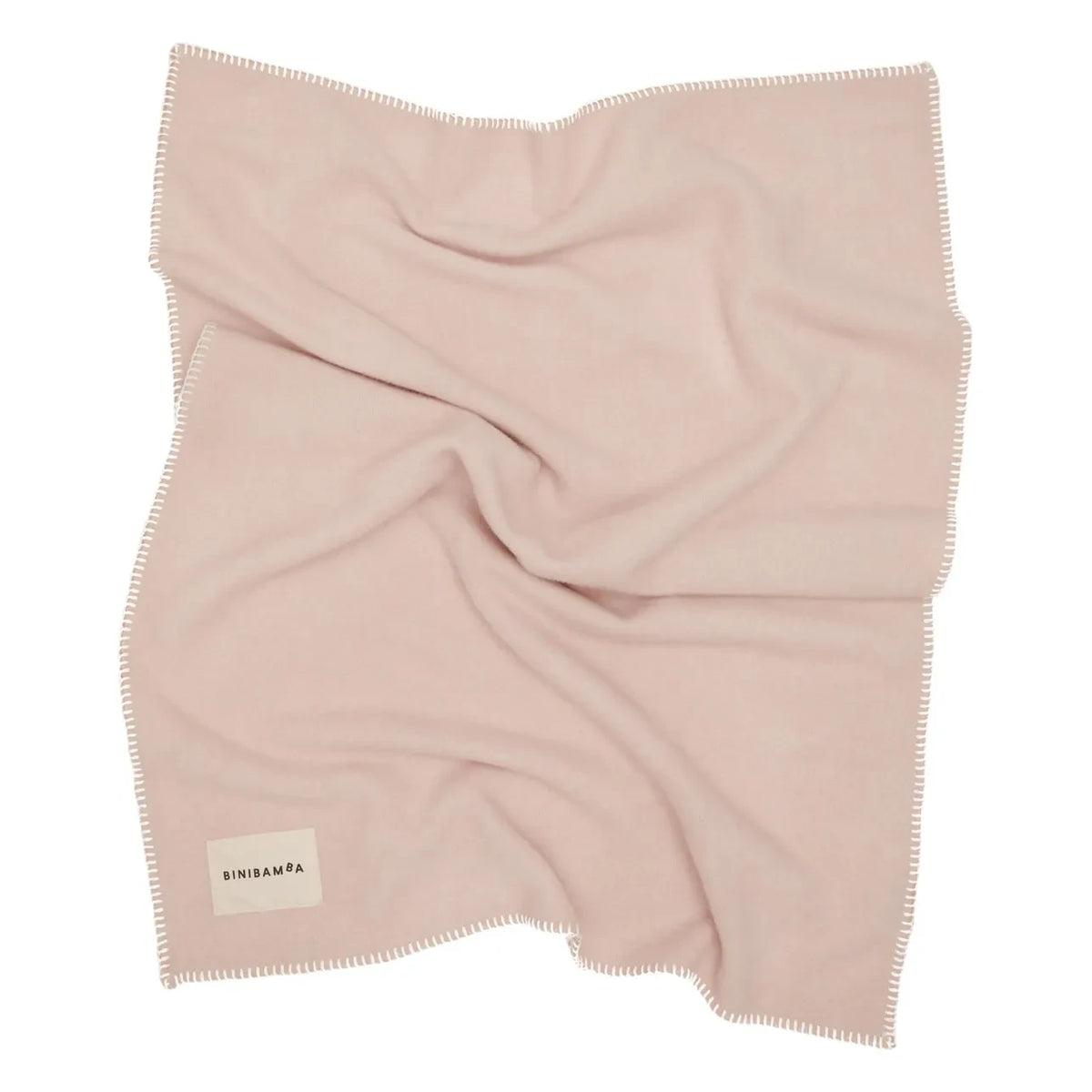 BINIBAMBA - Merino Wool Blanket | Pink