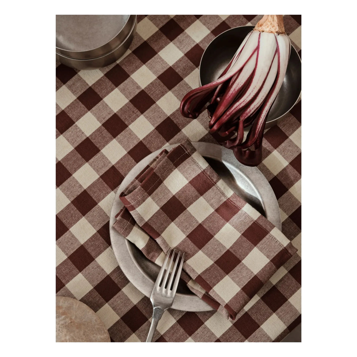 Ferm Living - Washed Plate | Steel