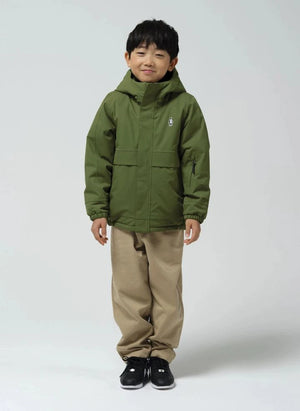 Gosoaky - Smooth Lion Waterproof Windbreaker | Green