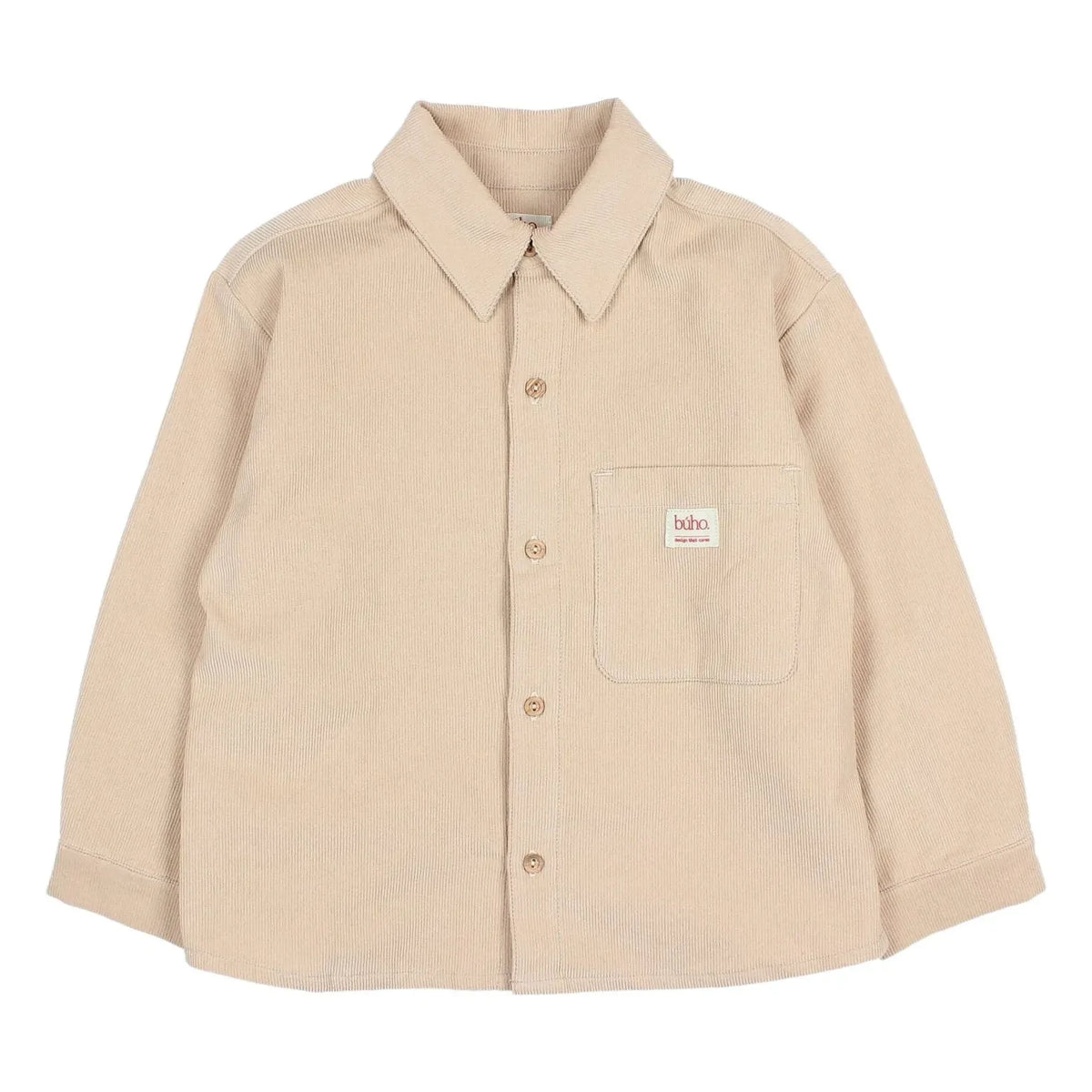 Búho - Soft Velvet Organic Cotton Shirt | Sand