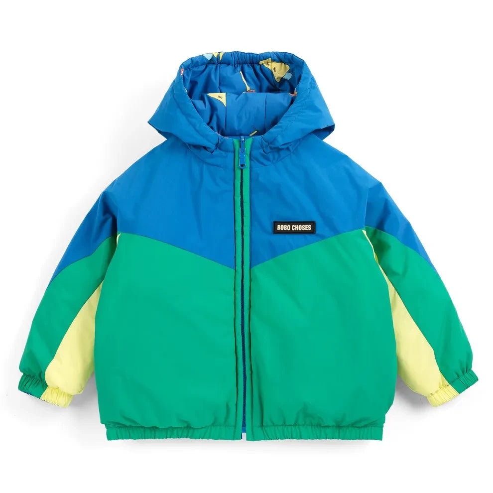 Bobo Choses - Reversible Cork Jacket Recycled Fibers | Blue