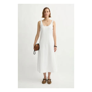 Posse - Florence Linen Dress | Ivory