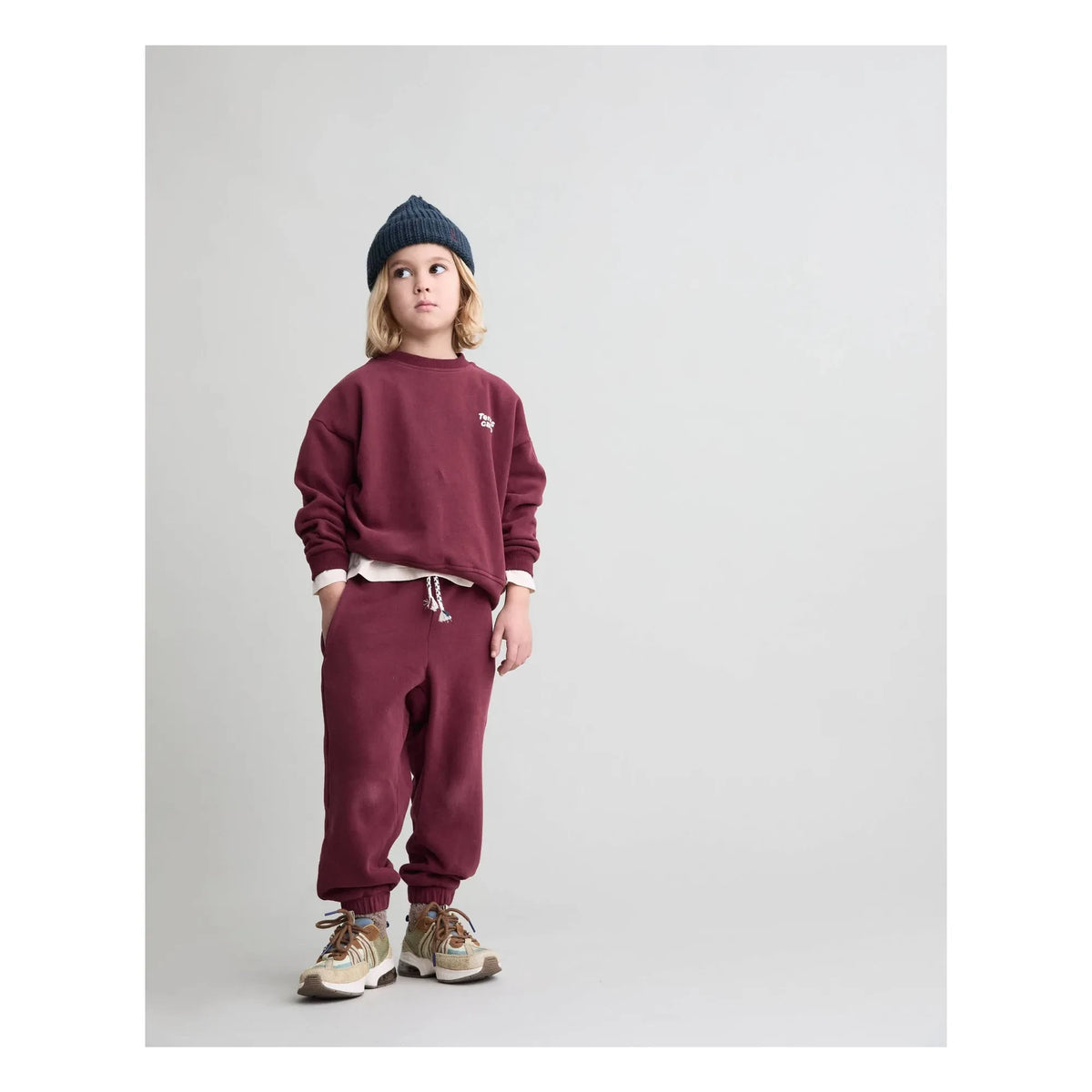 Búho - Jogger Cord | Burgundy