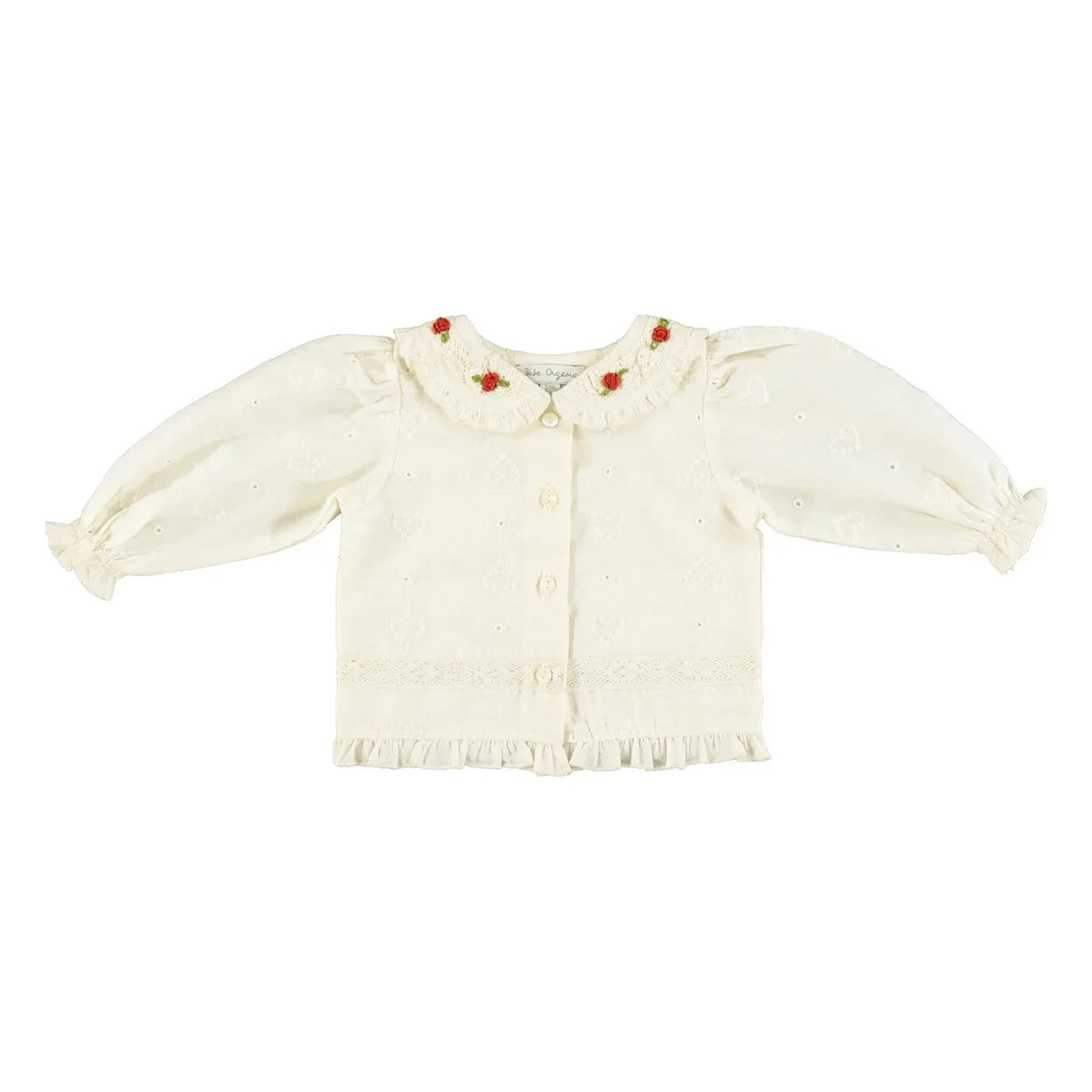Bebe Organic - Anita Baby Lace Blouse | Ecru