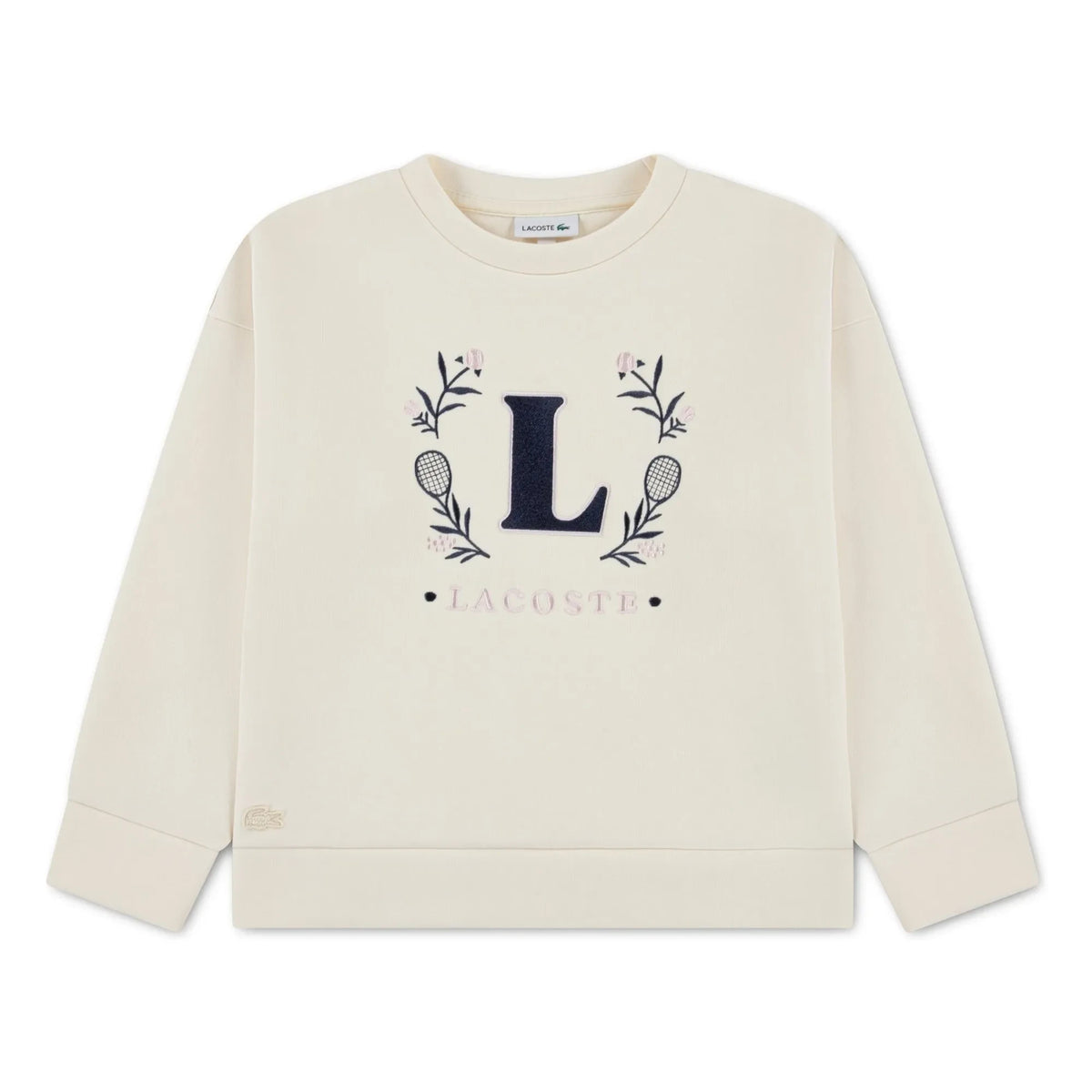 Lacoste - Sweat L Organic Cotton | Pale Yellow
