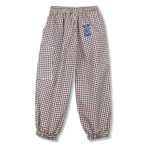 Wynken - Gingham Pants | Black
