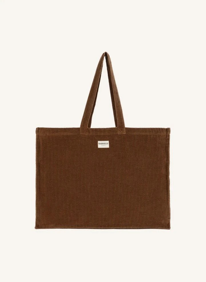 Gabrielle Paris - Velvet Weekend Bag | Camel