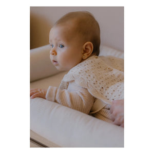 1+ in the family - Paris Sleeveless Merino Wool Sweater | Ecru