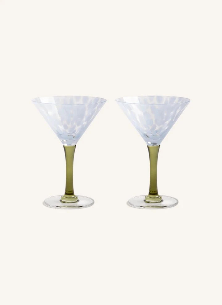 &Klevering - Rialto Glasses - Set of 2 | Blue