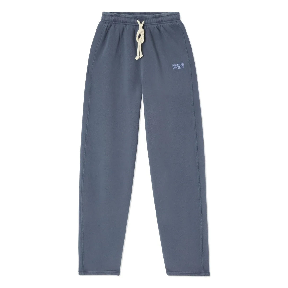 American Vintage - Izubird Cotton Jogger | Gray Blue