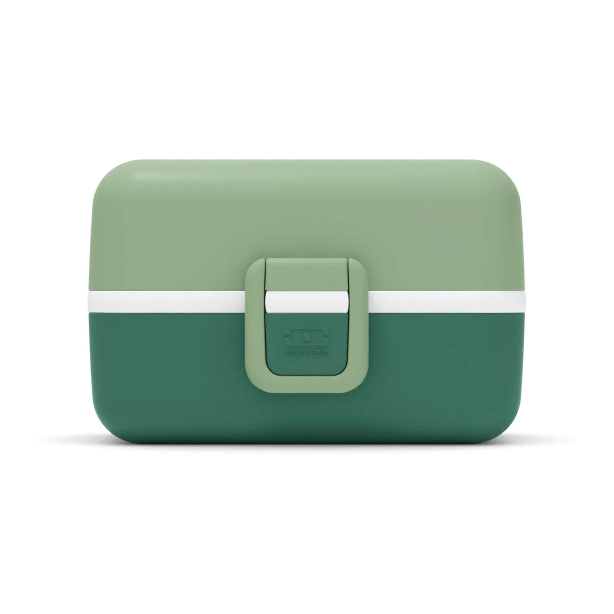 Monbento - MB Tresor customizable kids' Bento, 3 compartments | Green