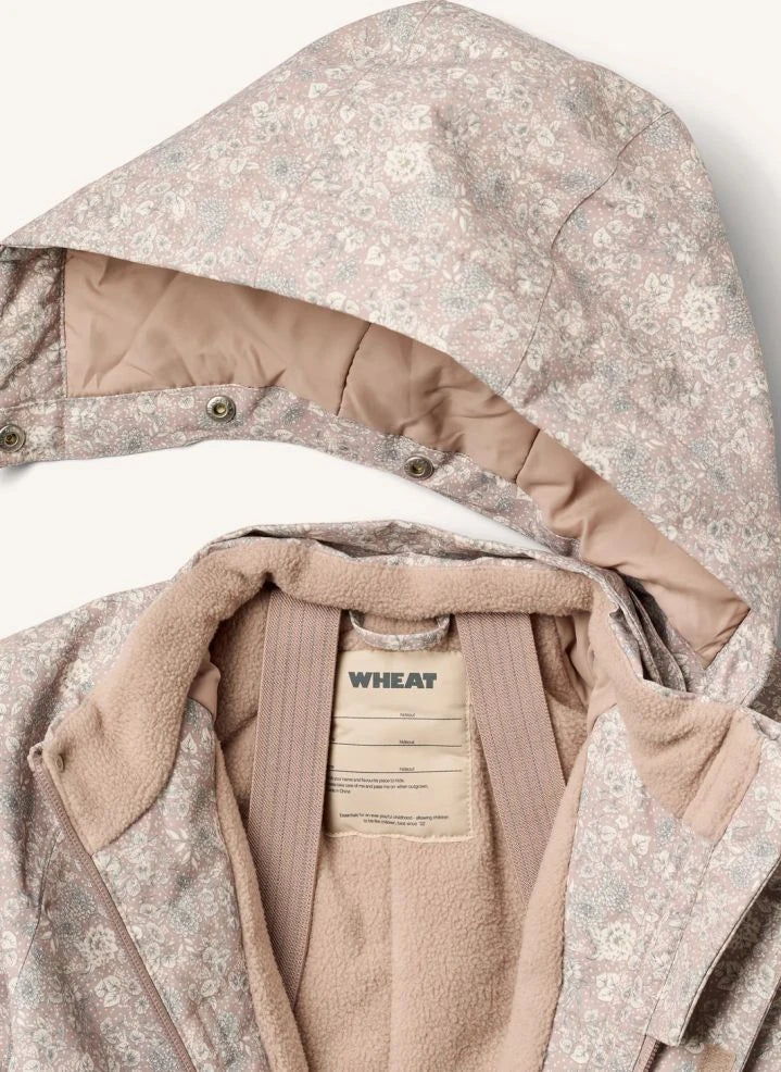 Wheat - Miko Ski Suit Made from Recycled Fibers | Light Pink
