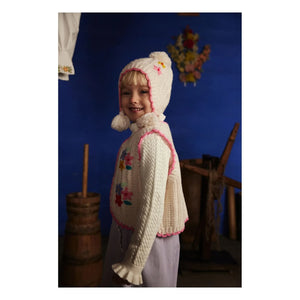 Louise Misha - Yuliyami Wool Sleeveless Vest | Cream