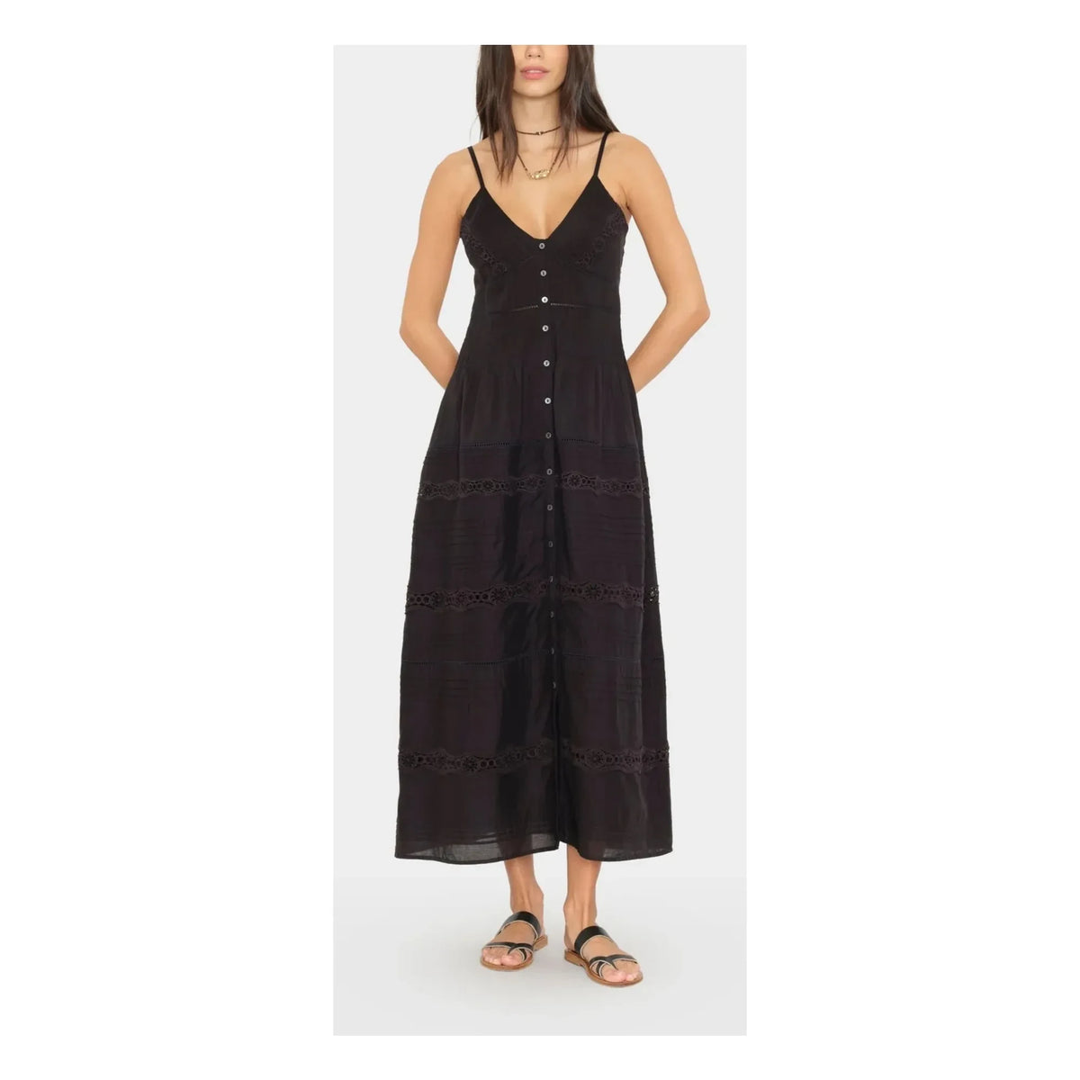 Xirena - Joni Cotton Dress | Black