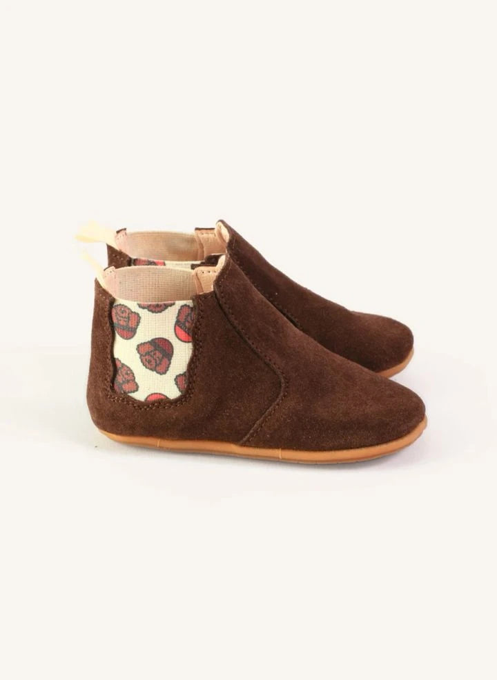 Lazare - Oscar Dog Slippers | Chocolate