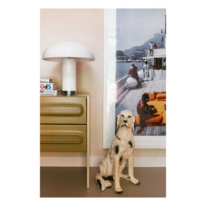HKliving - Living Room Table Lamp | Cream