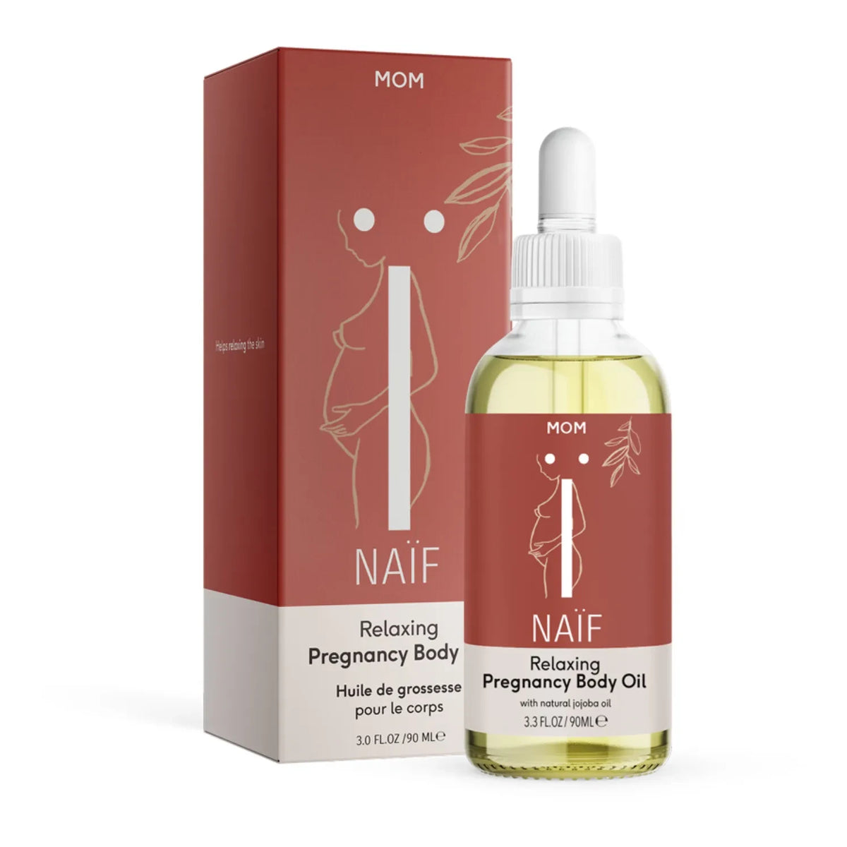 Naïf Natural Skincare - Pregnancy Soothing Body Oil – 90 ml