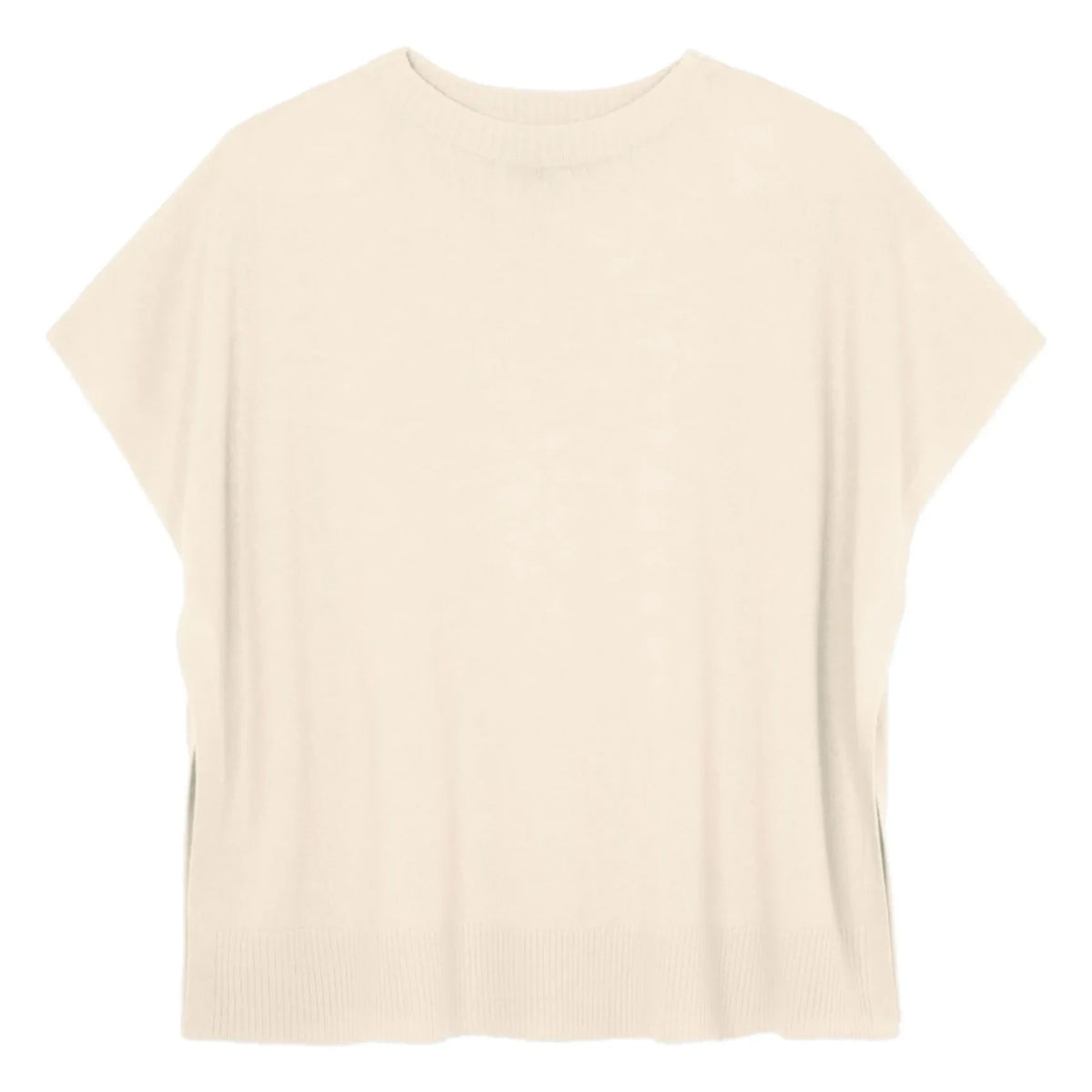 Bompard - Cashmere Boat Neck Poncho | Natural