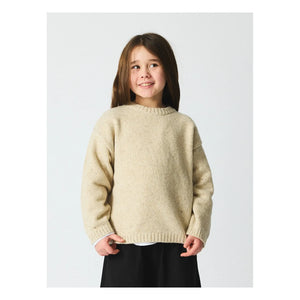 brunobruno nation - Jude Merino Wool Sweater | Ivory