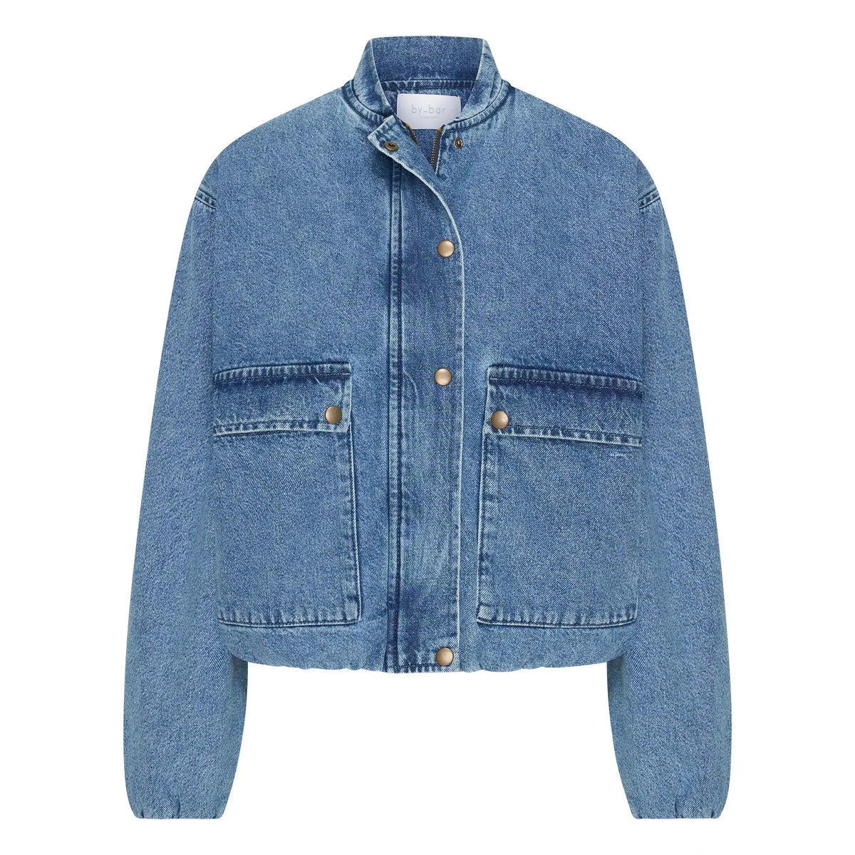 By Bar - Maggie Organic Denim Pamuk Checker | Denim mavisi