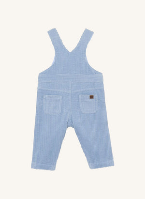 Tartine et Chocolat - Velvet overalls | Sky blue