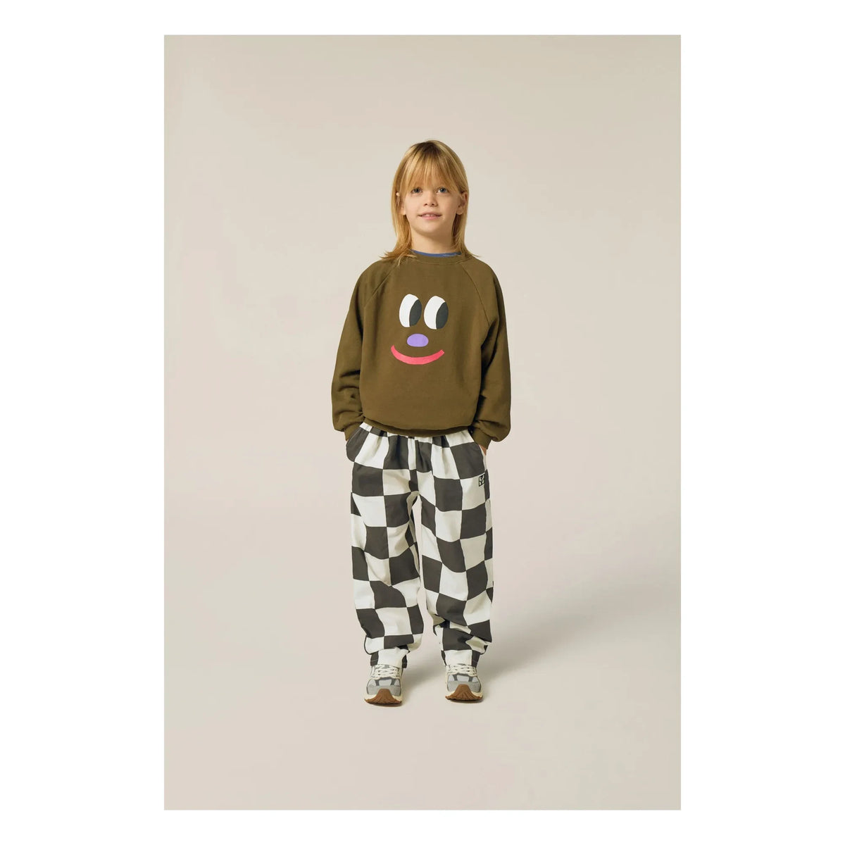 The Campamento - Sweat Smile | Khaki