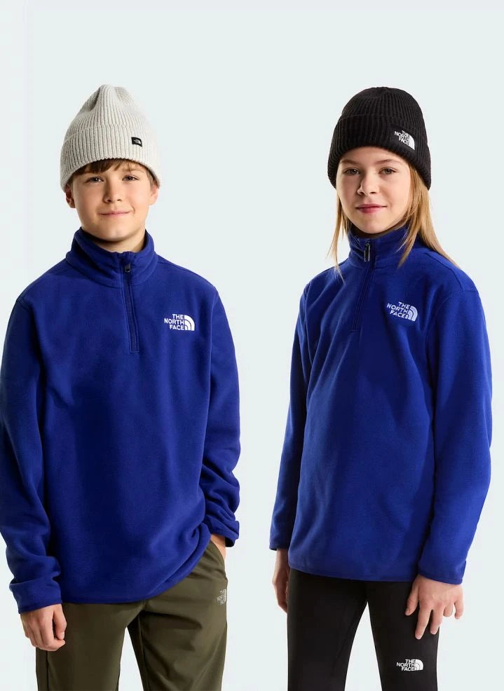 The North Face - Glacier Trucker Style Hoodie Fleece | Royal Blue