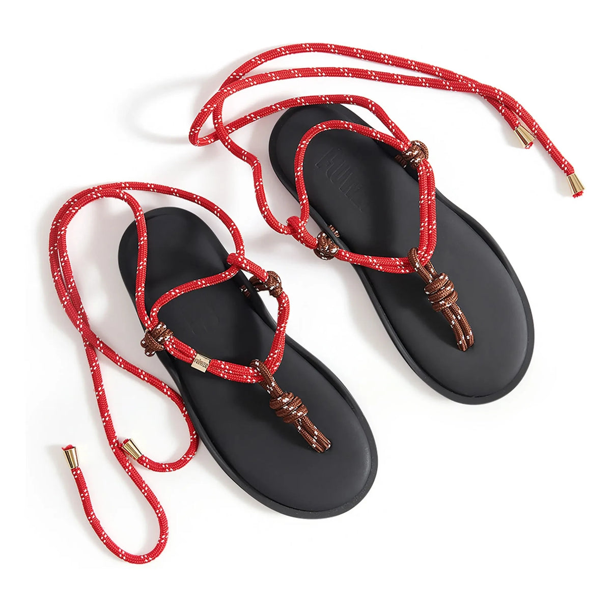 Flòwze - Flò Double Strap Sandals | Red