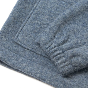 Universal Works - Rams Wool Overshirt | Grey Blue