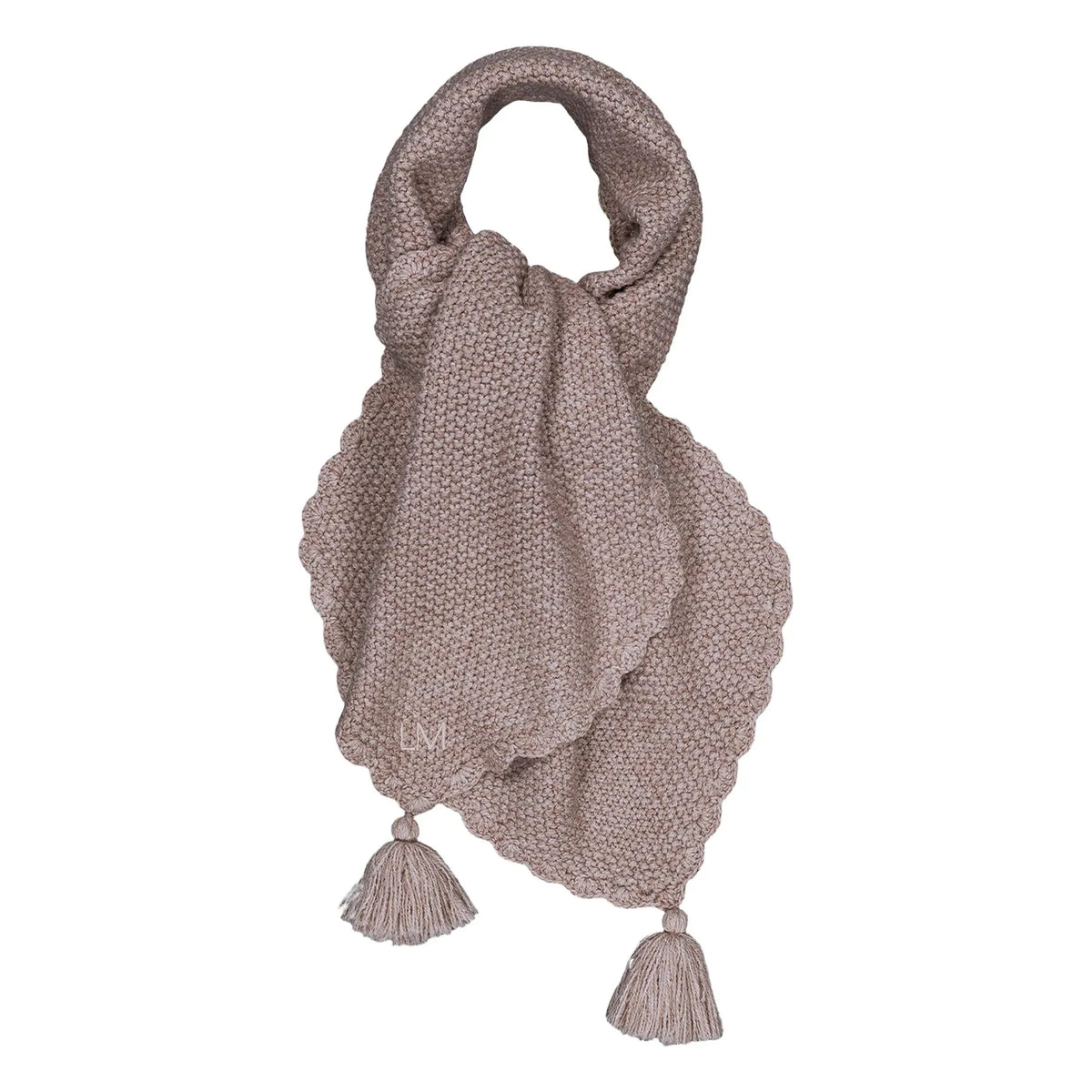 Louise Misha - Pom-pom scarf - Women's collection | Beige