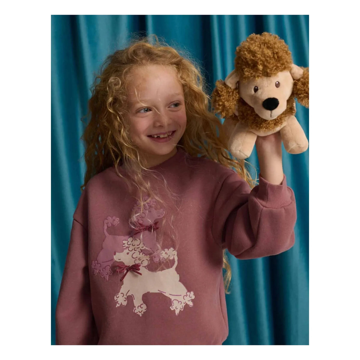 Gingersnaps - Ethel Dog Sweatshirt | Dusty Pink