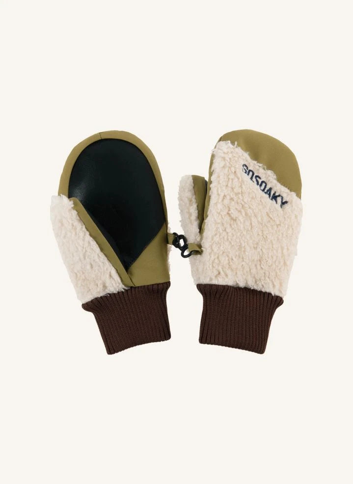 Gosoaky - Donkey Work Fleece Gloves | Brown
