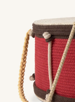 Lorena Canals - Drum Storage Basket | Red