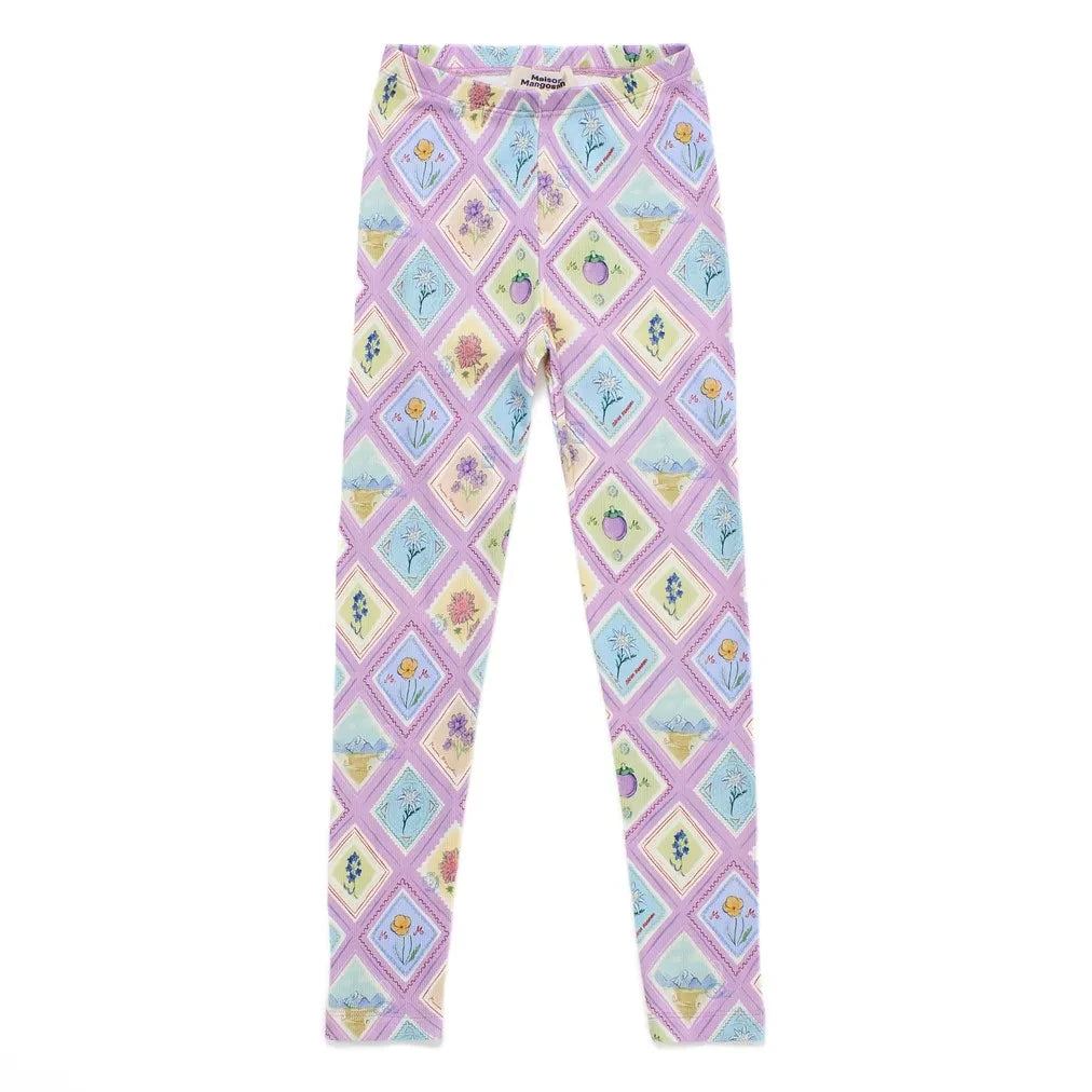 Maison Mangostan - Lilac Legging Stamps